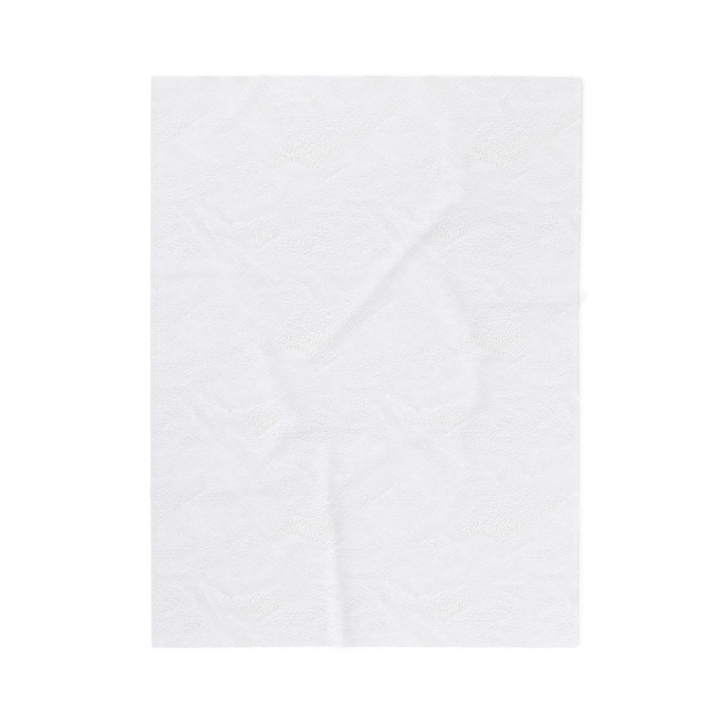 Velveteen Plush Blanket — "Inbetween Clothing Department" Angel & Demon Embrace Throw