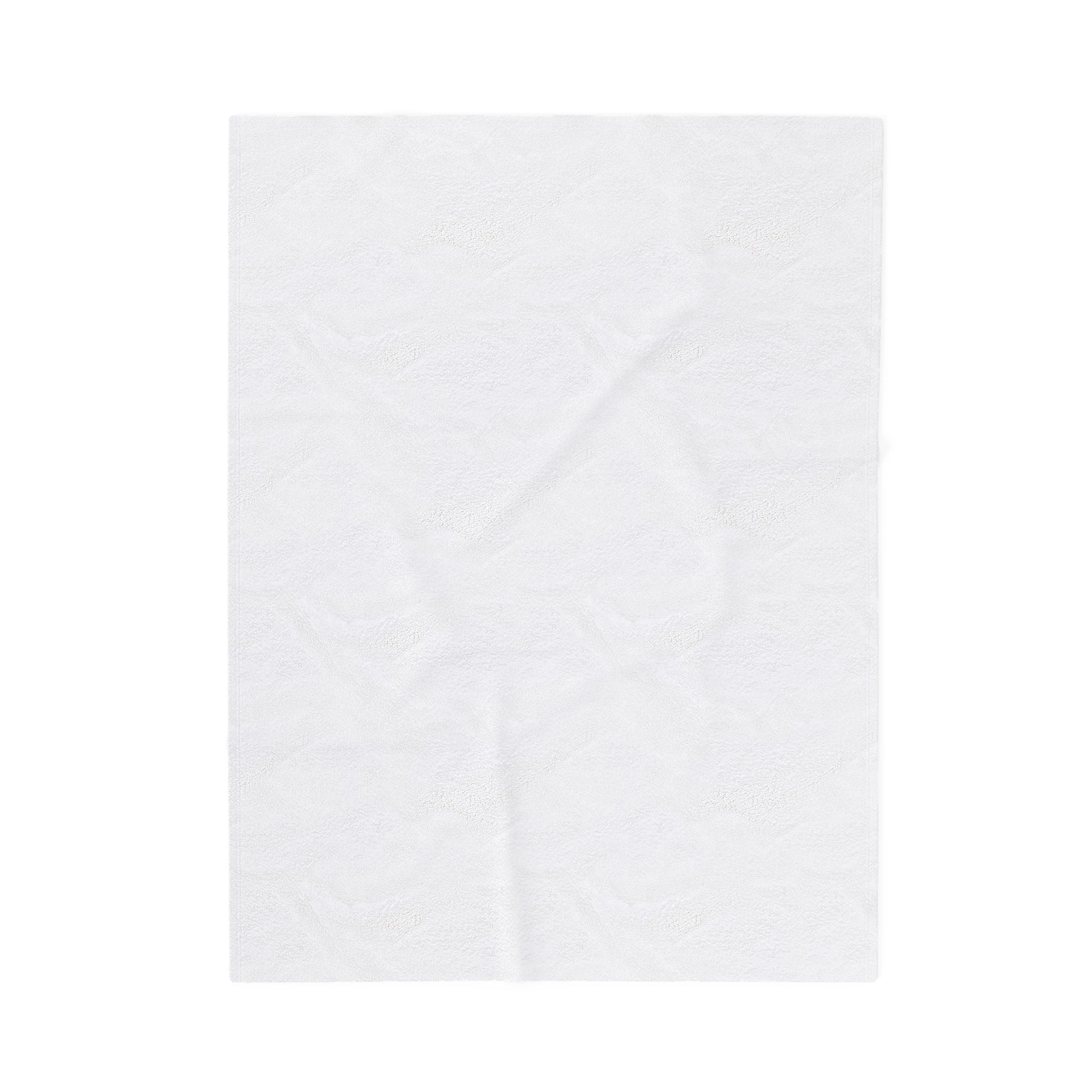 Velveteen Plush Blanket — "Inbetween Clothing Department" Angel & Demon Embrace Throw