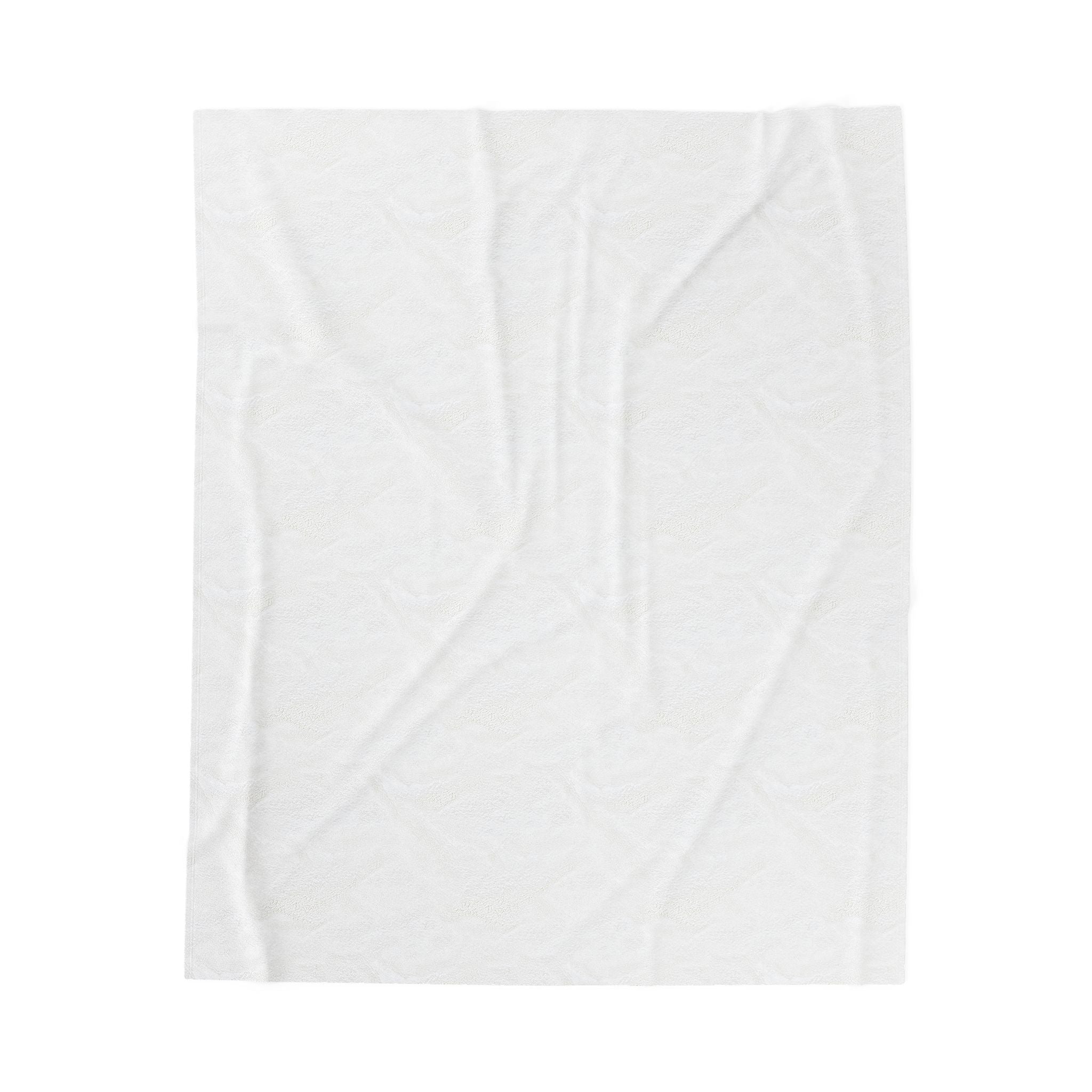 Velveteen Plush Blanket — "Inbetween Clothing Department" Angel & Demon Embrace Throw