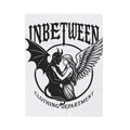 Velveteen Plush Blanket — "Inbetween Clothing Department" Angel & Demon Embrace Throw